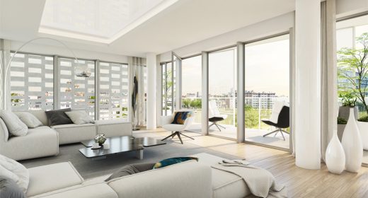 Intérieur appartement programme Inside à Rennes